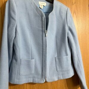 Chadwicks Women's Soft Blue Blazer